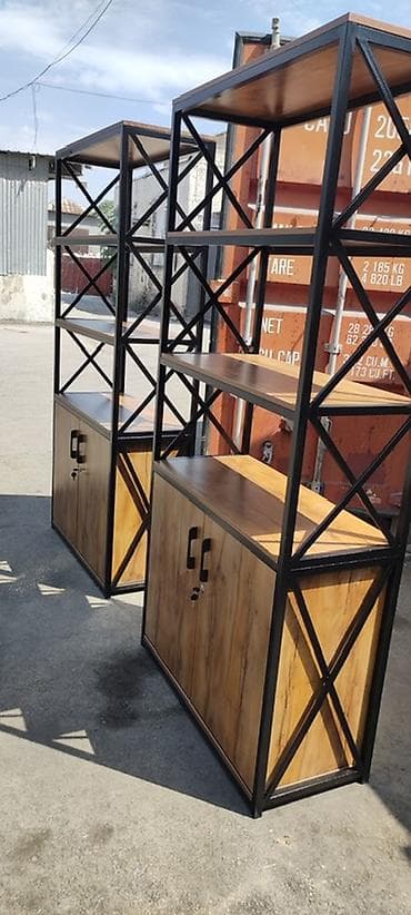 Офисные стеллажи: Офисный стеллаж, Новый, Железо, Платная доставка, Самовывоз — 6