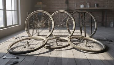 Колеса от велосипеда 
(Урал,салют,кама)