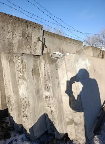 Железобетонная заборная плита, Длина: Другая длина, Высота: Другая высота, Толщина: Другая толщина