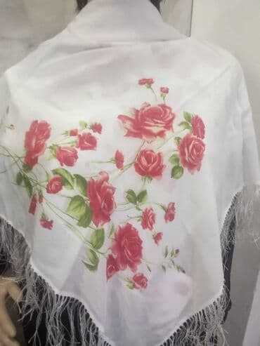 платочек: Новое поступление. Павлопосадские платки, палантины, натуральная — 11