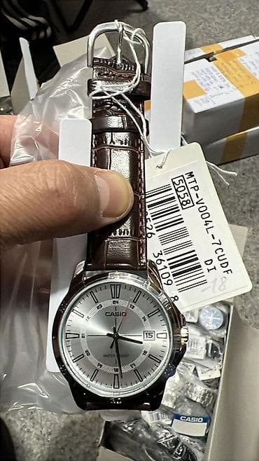 Классические часы часы, Casio, Водонепроницаемые, Унисекс