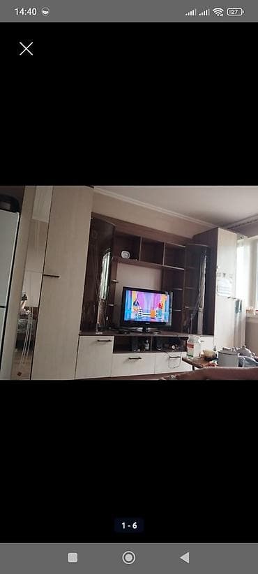 Мебельные гарнитуры: Гарнитур для зала, Б/у, ДСП, Самовывоз, цвет - Бежевый — 1