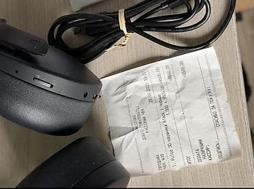 Аудиотехника: Наушники Sony PULSE 3D Wireless Headset (черная) Состояние новых — 2