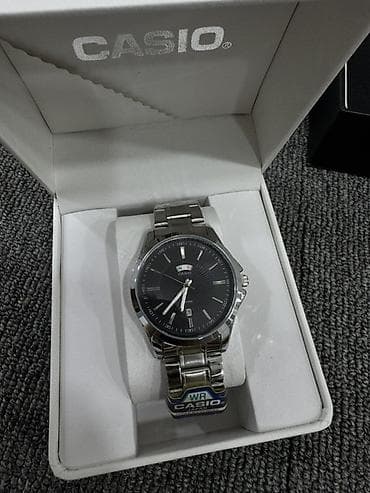 Классические часы: Классические часы часы, Casio, Япония, Водонепроницаемые, Мужские, Новый — 6