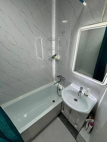 binar: 3 комнаты, 83 м², Кок-Жар мкр 105 серия, 2 этаж, Косметический ремонт — 3