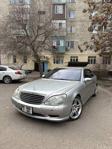 Mercedes-Benz S-Class: 2001 г., 5.5 л, Типтроник, Бензин, Седан