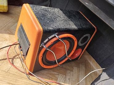 Автоунаа акустикасы: Автомобильный сабвуфер в корпусе с встроенным усилителем. - Тип — 1