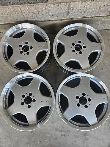 Литые Диски R 18 AMG, Комплект, отверстий - 5, Новый