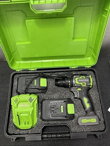 gp pointer: Аккумуляторная дрель-шуруповерт SHUTOKO в кейсе Комплектация: - — 5