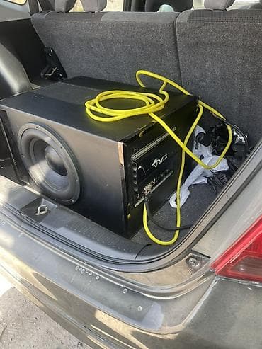 smart box: Куплен за 30к Очень огромный мощный буфер Автомобильный сабвуфер в — 3
