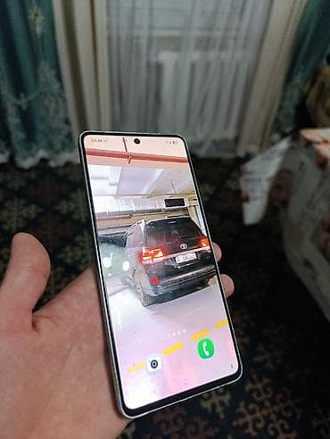 Apple iPhone: Samsung Galaxy A73 5G, Б/у, 128 ГБ, цвет - Голубой, 2 SIM — 4