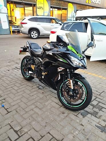 кавасаки 300 ниндзя: Спортбайк Kawasaki, 650 куб. см, Бензин, Взрослый, Б/у — 1
