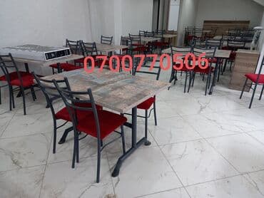 пластиковые стулья для кафе: Стол и стул для кафе, Новый, Бесплатная доставка — 1