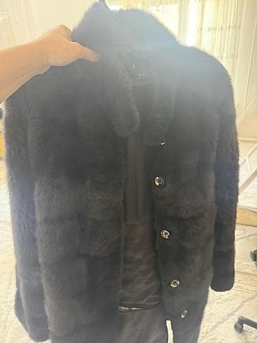 Кофты, свитеры: Шуба, По колено, Трансформер, M, L — 2