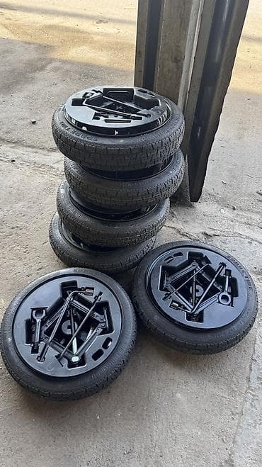 защита запаски: Запасное колесо «домкрат» в сборе с штатным набором инструментов — 6