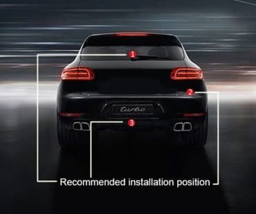 купить автосигнализацию с автозапуском: Лазерный автомобильный противотуманный стоп сигнал Стандартные — 2