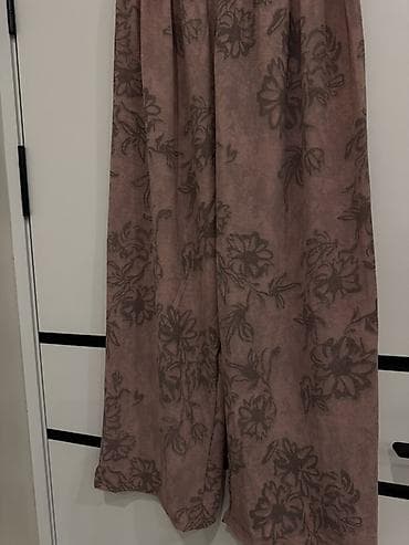 кюлоты с лампасами: Женские кюлоты с принтом - Свободный крой, длина 7/8 (кюлоты) - — 2