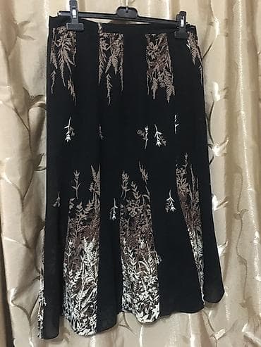 second hand: Юбка, Модель юбки: Годе, Миди, Шифон, По талии — 2