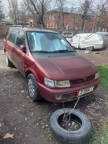 мицубиси спейс вагон: Mitsubishi Space Wagon: 1997 г., 2 л, Механика, Бензин, Минивэн — 1