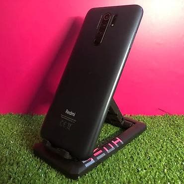 Redmi, Redmi 9, Б/у, 64 ГБ, цвет - Серый, 2 SIM