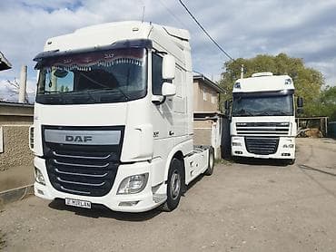 howo в кредит: Тягач, DAF, 2014 г., Тентованный — 8