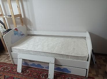 Керебет, Колдонулган, Кыздар үчүн, Балдар үчүн, Матрас, ДСП, Өзү алып кетүү — 2