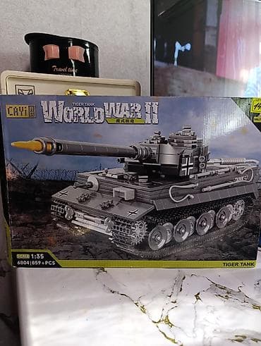 dilvin teddy: Конструктор CAWI «World War II – Tiger Tank» (масштаб 1:35) - Модель — 1