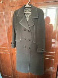 кышкы отук: Пальто, Классика, Осень-весна, Кашемир, По колено, L — 1