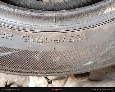 145 13: Шины 185 / 65 / R 15, Лето, Б/у, 1 шт, Легковые, Китай, Maxtrek — 3