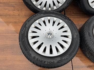 диски на зимнюю резину фольксваген: Колеса в сборе 205 / 55 / R 16, Зима, Б/у, Комплект, Легковые, Железные, отверстий - 5 — 3