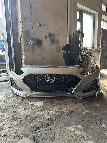 решетка радиатора соната: Бампер Hyundai, Оригинал — 3