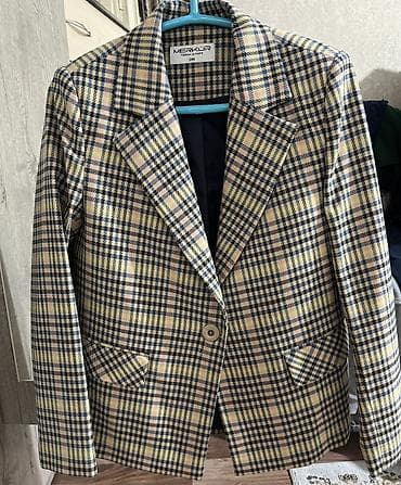 lining 38: Пиджак, Блейзер, В клетку, Турция, S — 2