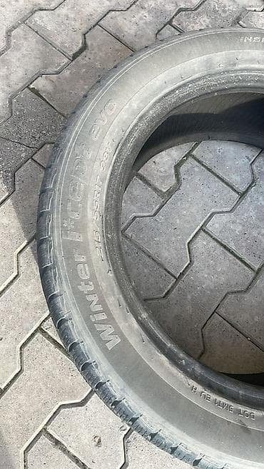 98: Шины 215 / 55 / R 17, Зима, Легковые, Hankook — 2