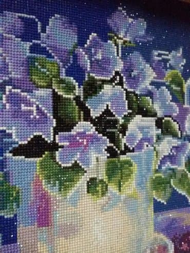 подарок маме на день рождения бишкек: Продаю картину мозаика алмазная выкладка с эффектом блеска. Ручная — 2