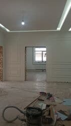 двухкомнатный дом: Покраска стен, Покраска потолков, На водной основе, Больше 6 лет опыта — 11