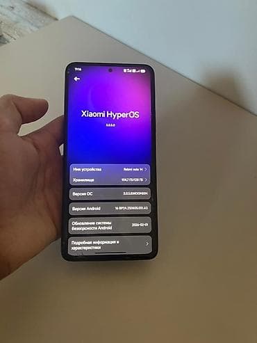 samsung galaxy а52: Redmi, Redmi Note 14, Б/у, 128 ГБ, цвет - Черный — 3