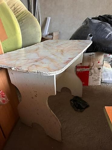 сту: Журнальный стол, Прямоугольный, С колесиками — 4