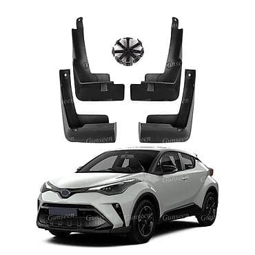 Комплект брызговиков для Toyota C‑HR - Совместимость: Toyota C‑HR -
