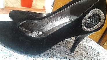 foot patch: Туфли замша — 1