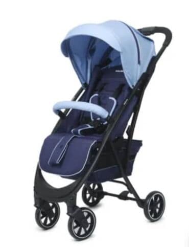 детские комплекты с mickey mouse: Коляска, цвет - Голубой, Новый — 1