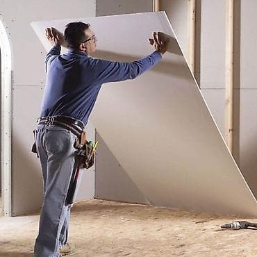 🔨 Обшивка помещений гипсокартоном — от 600 сом/м² Выполняем