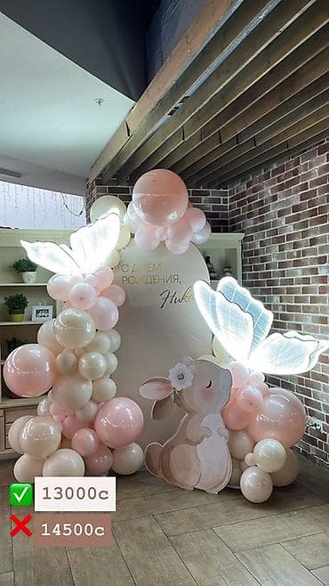 тачка балон: Оформление шарами и фотозоны под ключ - Фотозоны с подсветкой, декор — 1