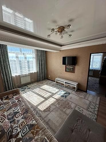 квартира альфа: 3 комнаты, 49 м², Учкун мкр Элитка, 8 этаж, Евроремонт — 5