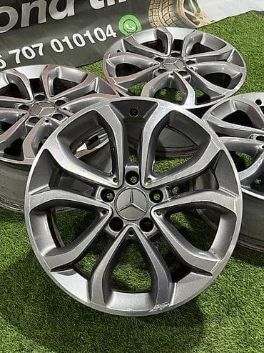 tt: Литые Диски R 17 Mercedes-Benz, Комплект, отверстий - 5, Б/у — 1