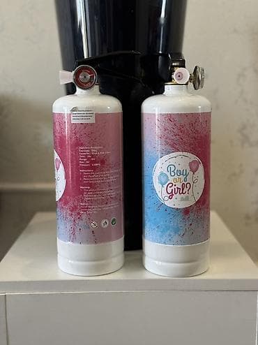 izhaar порошок: Гендерные хлопушки-огнетушители для Gender Reveal - Формат: баллоны в — 1