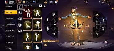 Значки: Аккаунт Free Fire - Уровень профиля: 68, ник в игре отображён на — 4