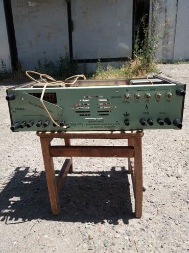 ресивер воздушный: Продаются: 1-проигрыватели грампластинок по 1000 сом. 2- катушечный — 5