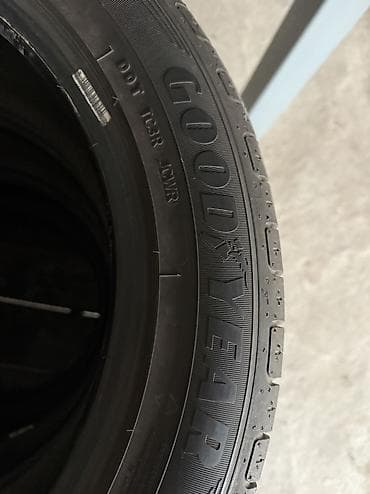 урмат бетон: Шиналар 215 / 55 / R 17, Жай, Колдонулган, Комплект, Жеңил унаалар, Жапония, GoodYear — 7