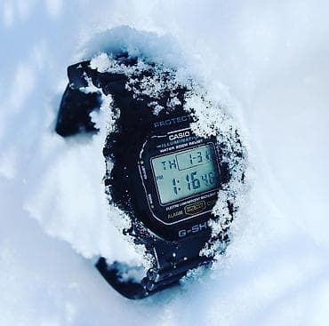 Наручные часы: Золотая классика g-shock gw5600 ___ функции : секундомер, таймер — 8