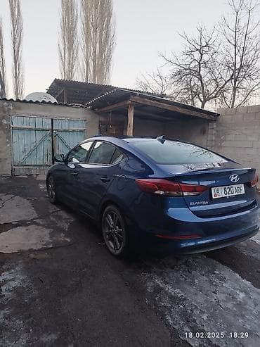 арзан машине: Hyundai Elantra: 2018 г., Бензин, Седан — 3